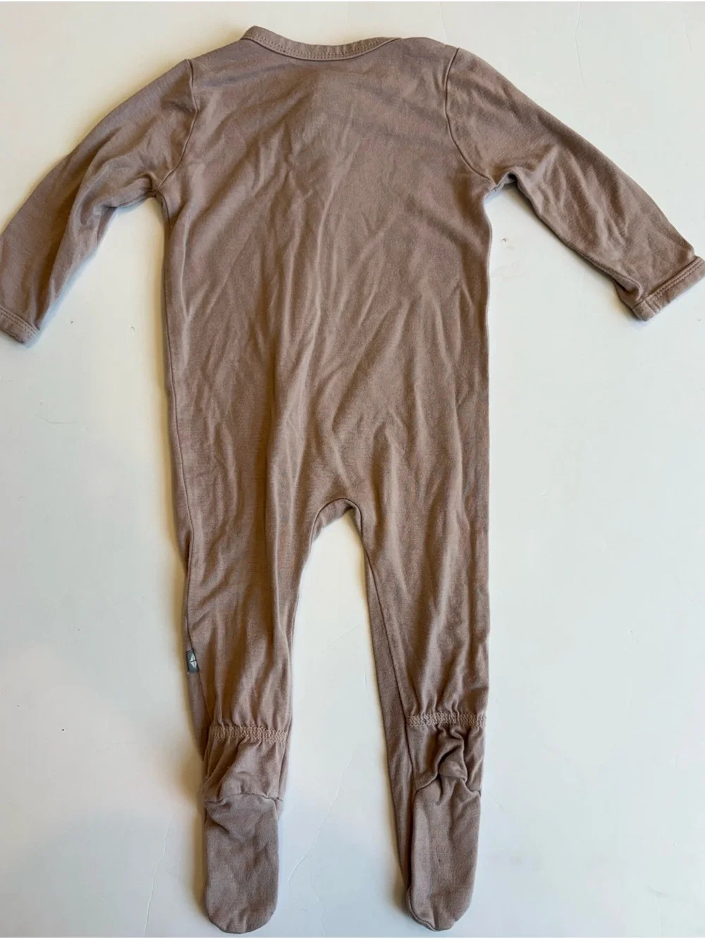 Kyte Baby Brown Taupe Footed One-Piece 3-6Months